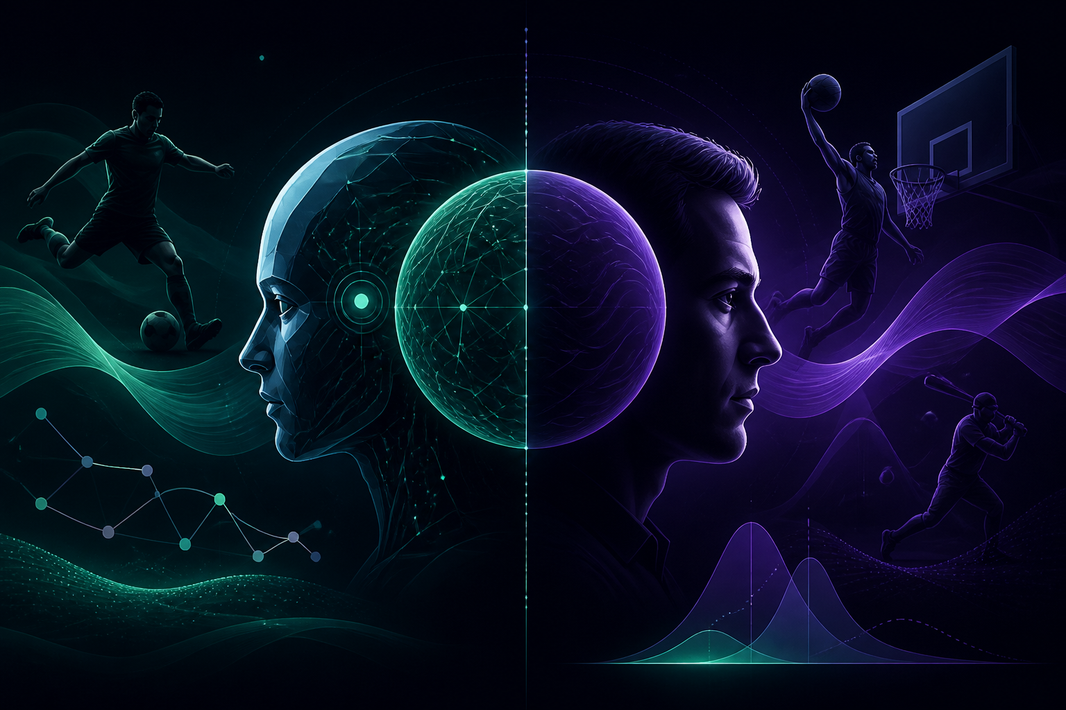 Structural Divergence: Analyzing AI vs Human Sports Betting Predictions