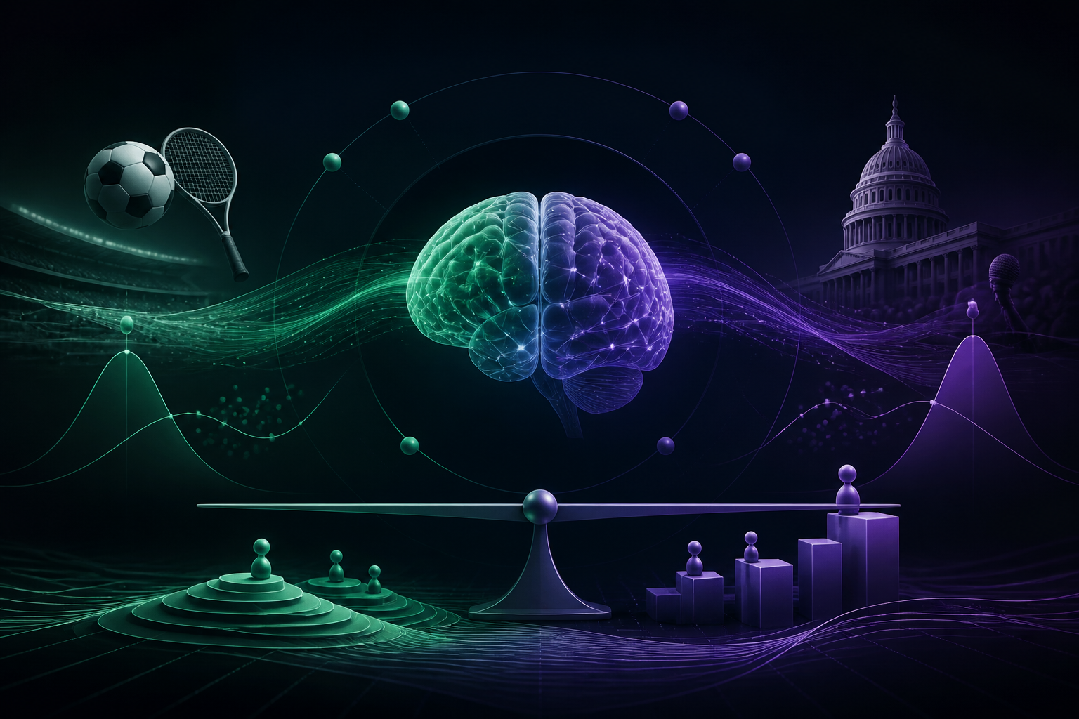 A Methodological Framework: How to Think in Probabilities for Sports and Politics