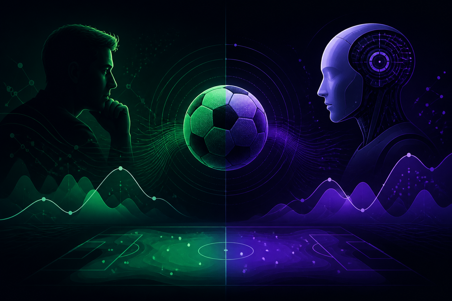 Human vs AI Sports Prediction: A Methodological Analysis of Calibrated Forecasters